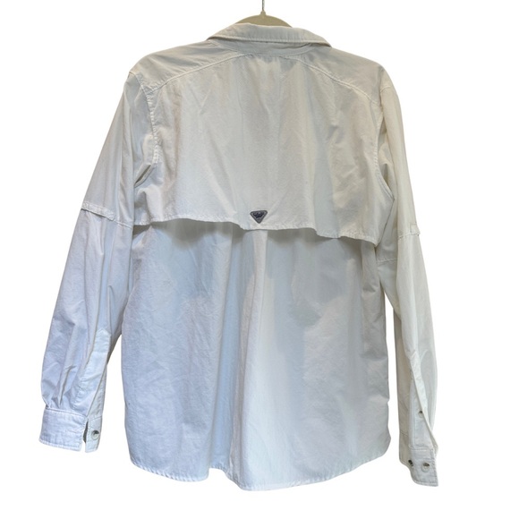 Columbia PFG Bahama™ Long Sleeve Fishing Shirt – White – Women’s Size L - Picture 2 of 4